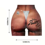 Kinky Pleasure - T006 - Grip Bags Sexy Booty - 12x12cm - 10 Pieces