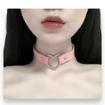 Kinky Pleasure - T008 - Sexy Punk Style Choker - 12 Colours - 40cm
