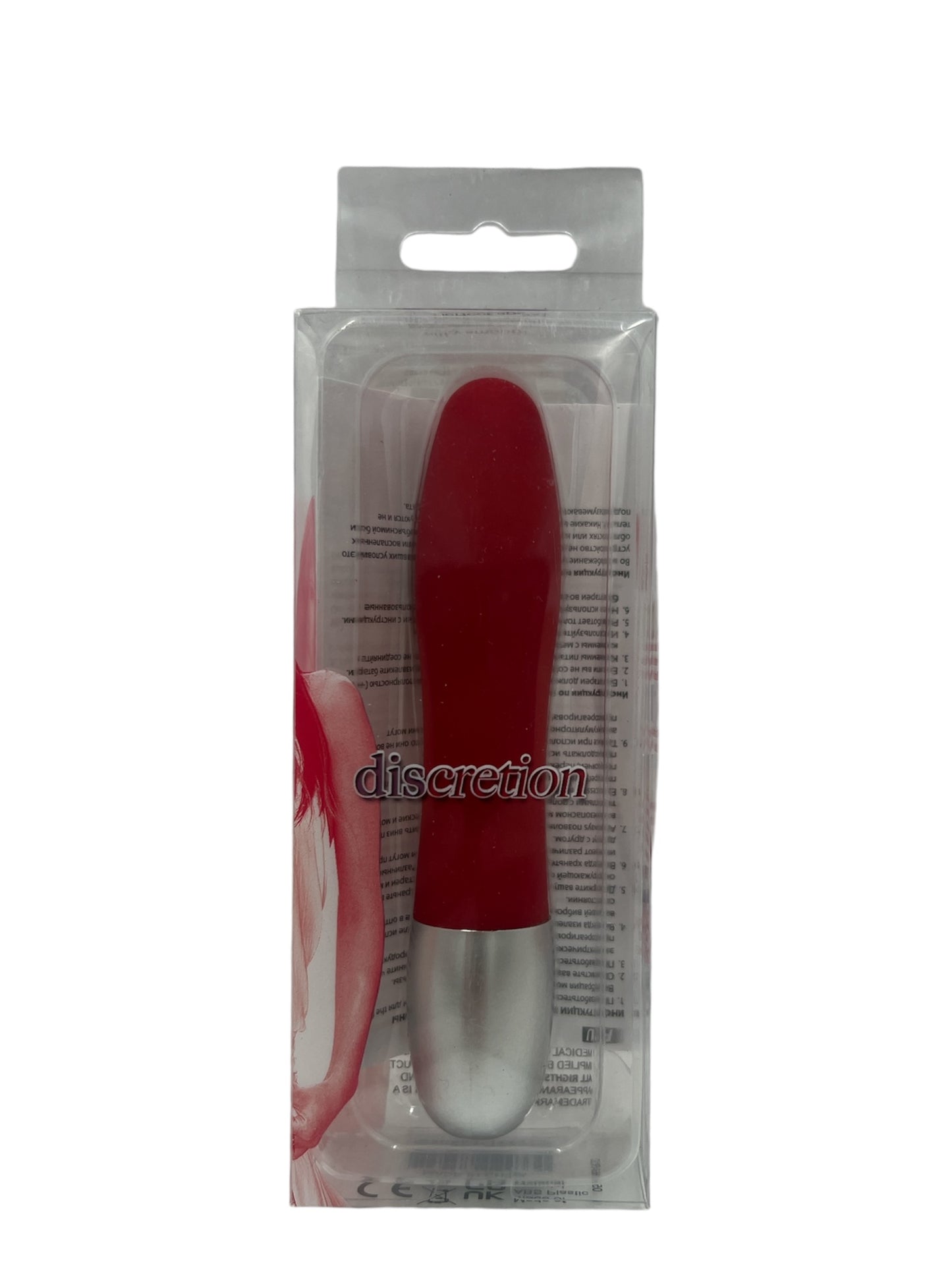 Trendy Deals - TD13241- Discretion Mini Vibrator 13 CM / 5 Inch - Red