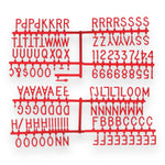 Kinky Pleasure - ED033 - Grundig LED Heart-Shaped Peg Board with 144 Letters