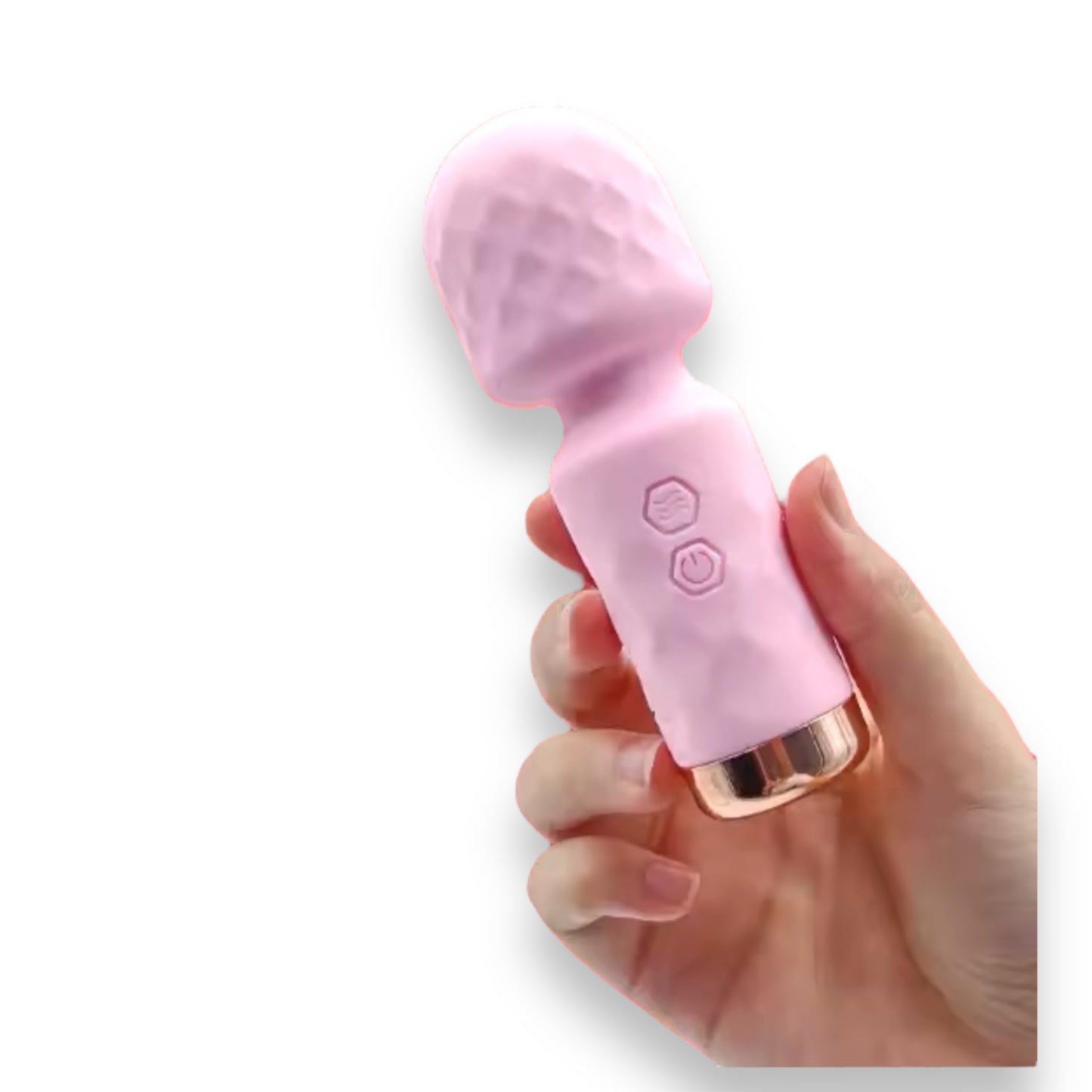 Trendy Deals - TD27237 - Super Smart AV Mini Wand Vibrator 11,5 CM Pink Usb