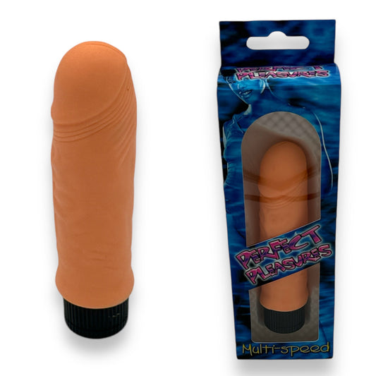 Trendy Deals - TD13078 - Realistic Vibrator  CM / 5 Inch 13 CM - Flesh - Perfect Pleasure