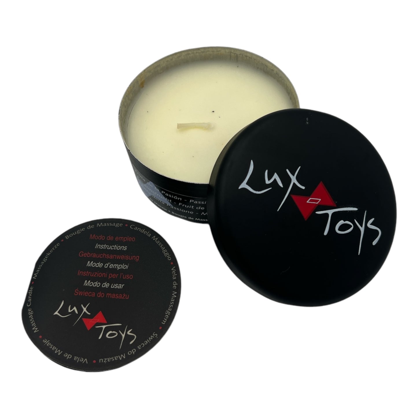 Luxtoys Cosmetics - 924009 - Massage Candle Oil Passion Fruit Flavour