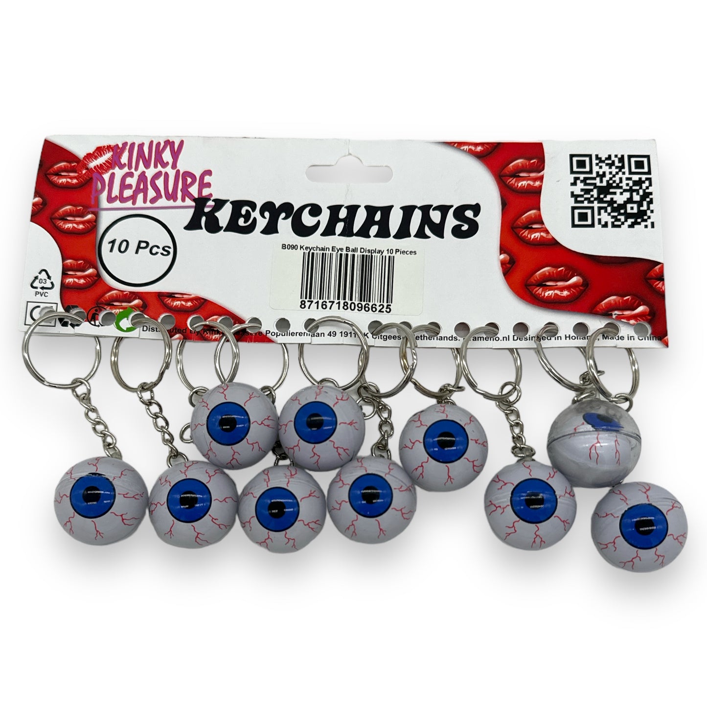 Kinky Pleasure - B090 - Keychain Eye Ball