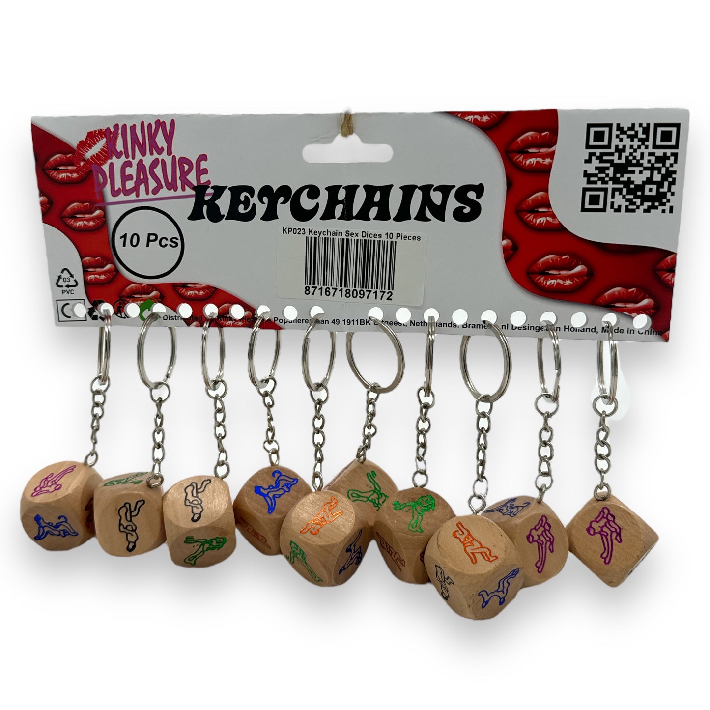 Kinky Pleasure - KP023 - Keychain Sex Dice