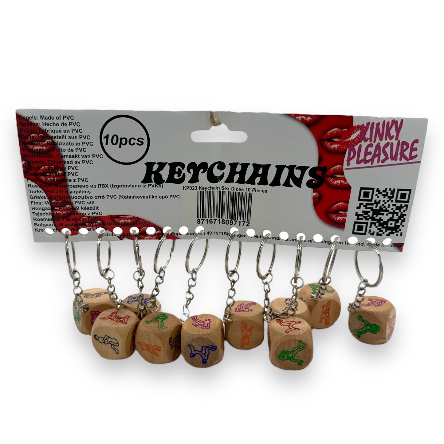 Kinky Pleasure - KP023 - Keychain Sex Dice