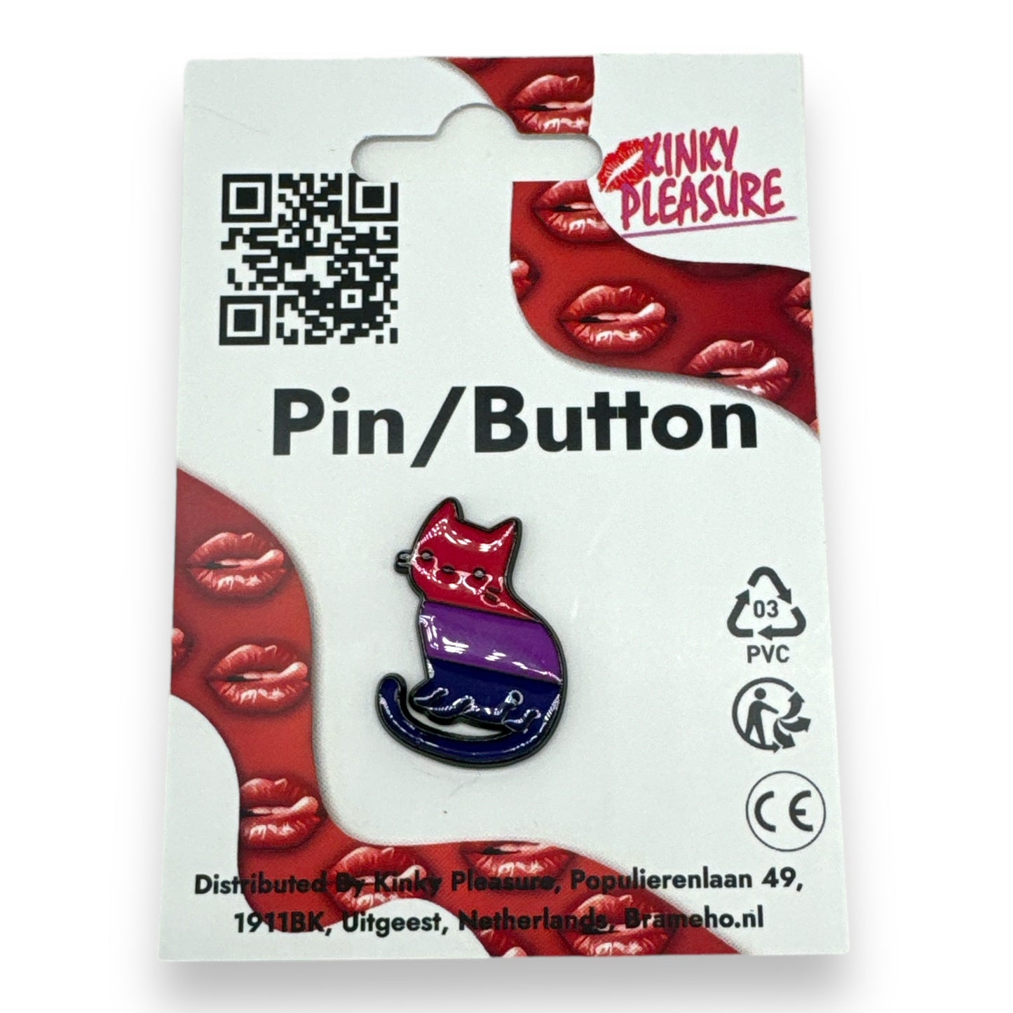 Kinky Pleasure - T057 - Pride Theme Badges Pin/Button - 4 Models