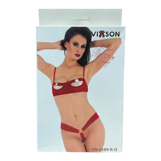 Vixson - VN-0589 - Female Lingerie - One Size S-L - Red
