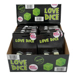 Kinky Pleasure - OB019 - Sex Dice With Text - 2pcs On Blister - GLOW IN THE DARK
