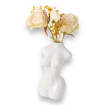 Kinky Pleasure - T029 - Woman Body Vase - White - 12x5.5cm