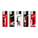 Kinky Pleasure - PB004 - Lighters – Cartoon Sex Positions – 50 Pieces