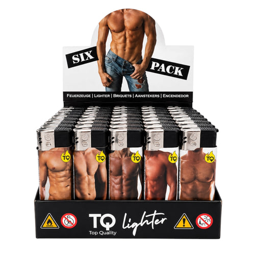 Kinky Pleasure - PB005 - Lighters – Sexy Man Body – 50 Pieces