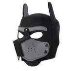 Kinky Pleasure - KPPP010 - Puppy Play Dog Mask – Gray