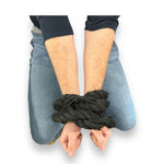 Kinky Pleasure - AC003 - Bondage Jute Rope - 275cm - Black