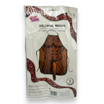Kinky Pleasure - PL006 - Apron With Big Penis - Brown