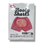 Kinky Pleasure - T229 - Fake Booty Shorts – Hilarious Gag Gift with 3D Butt & Kiss Print