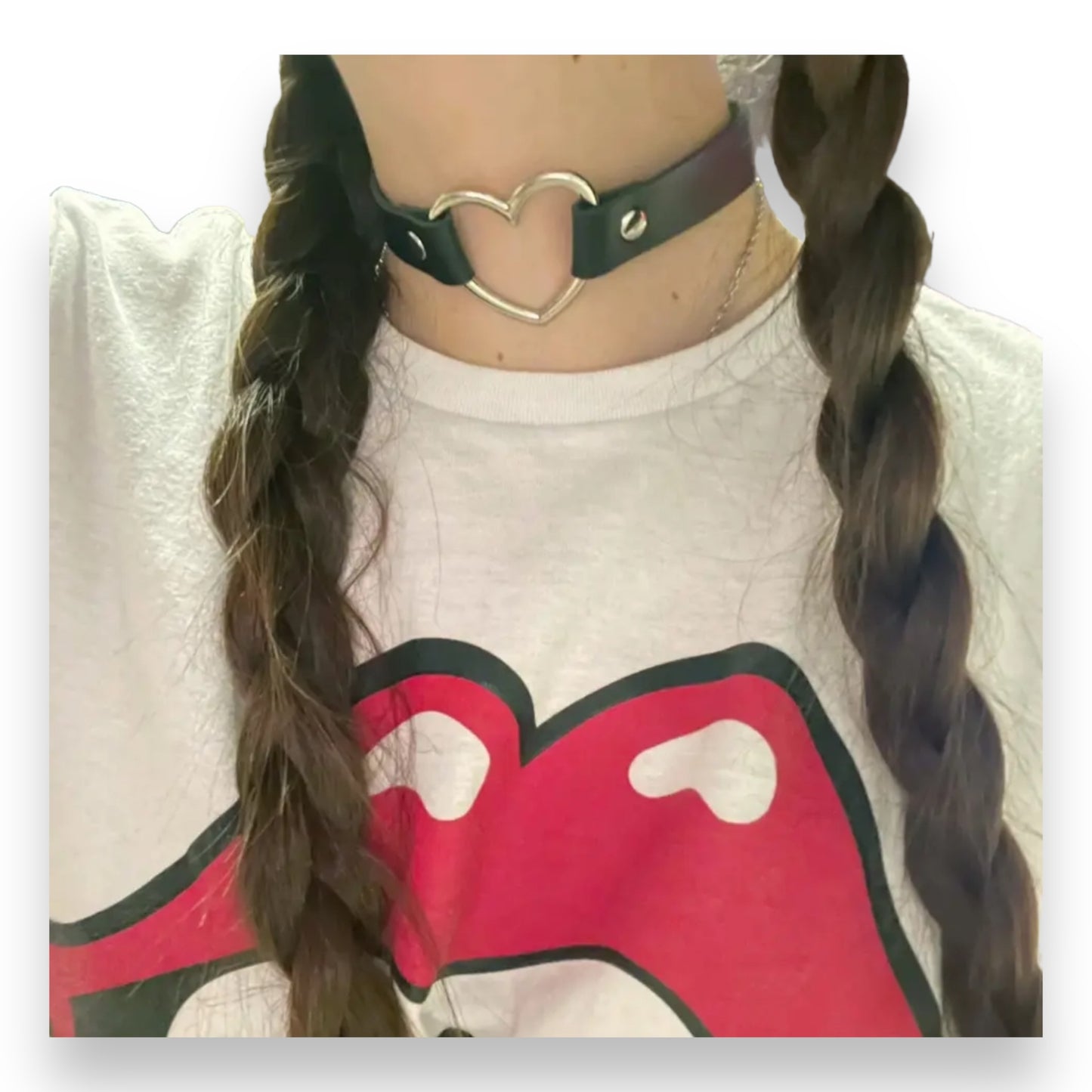 Kinky Pleasure - T008 - Sexy Punk Style Choker - 12 Colours - 40cm