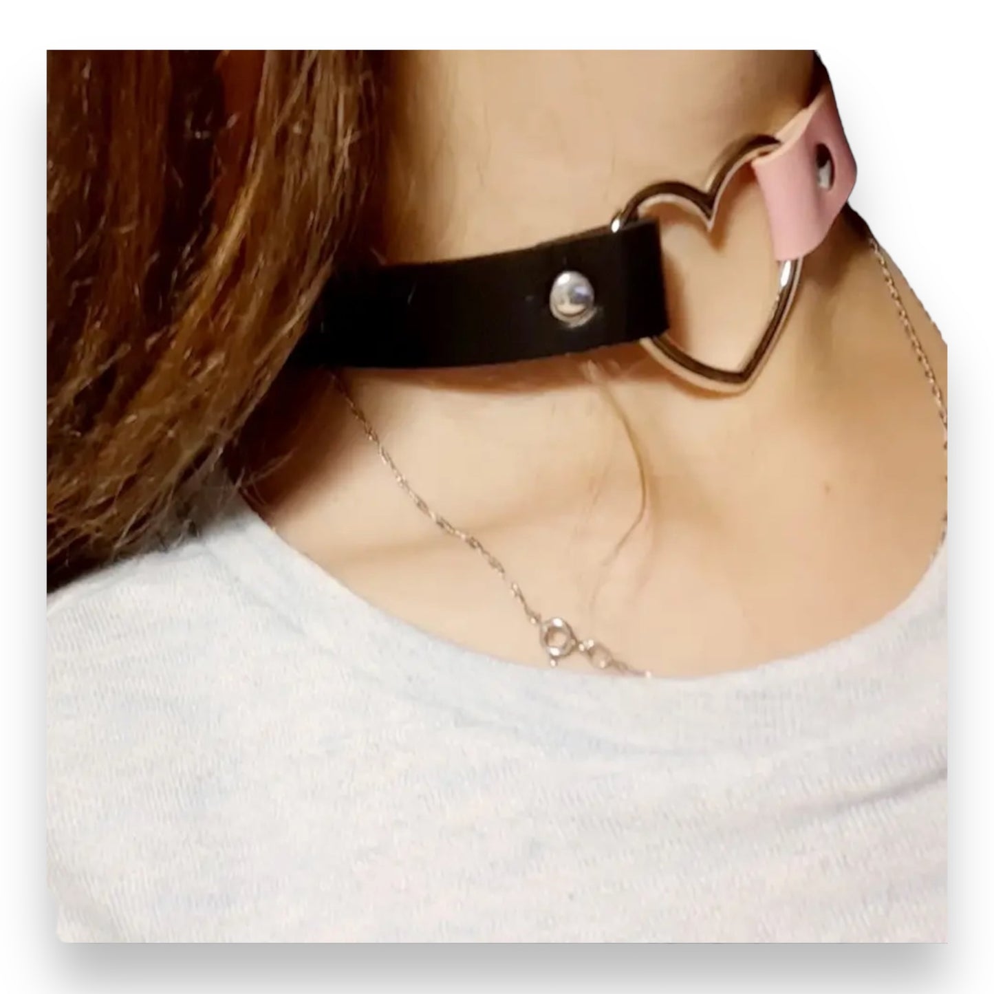 Kinky Pleasure - T008 - Sexy Punk Style Choker - 12 Colours - 40cm