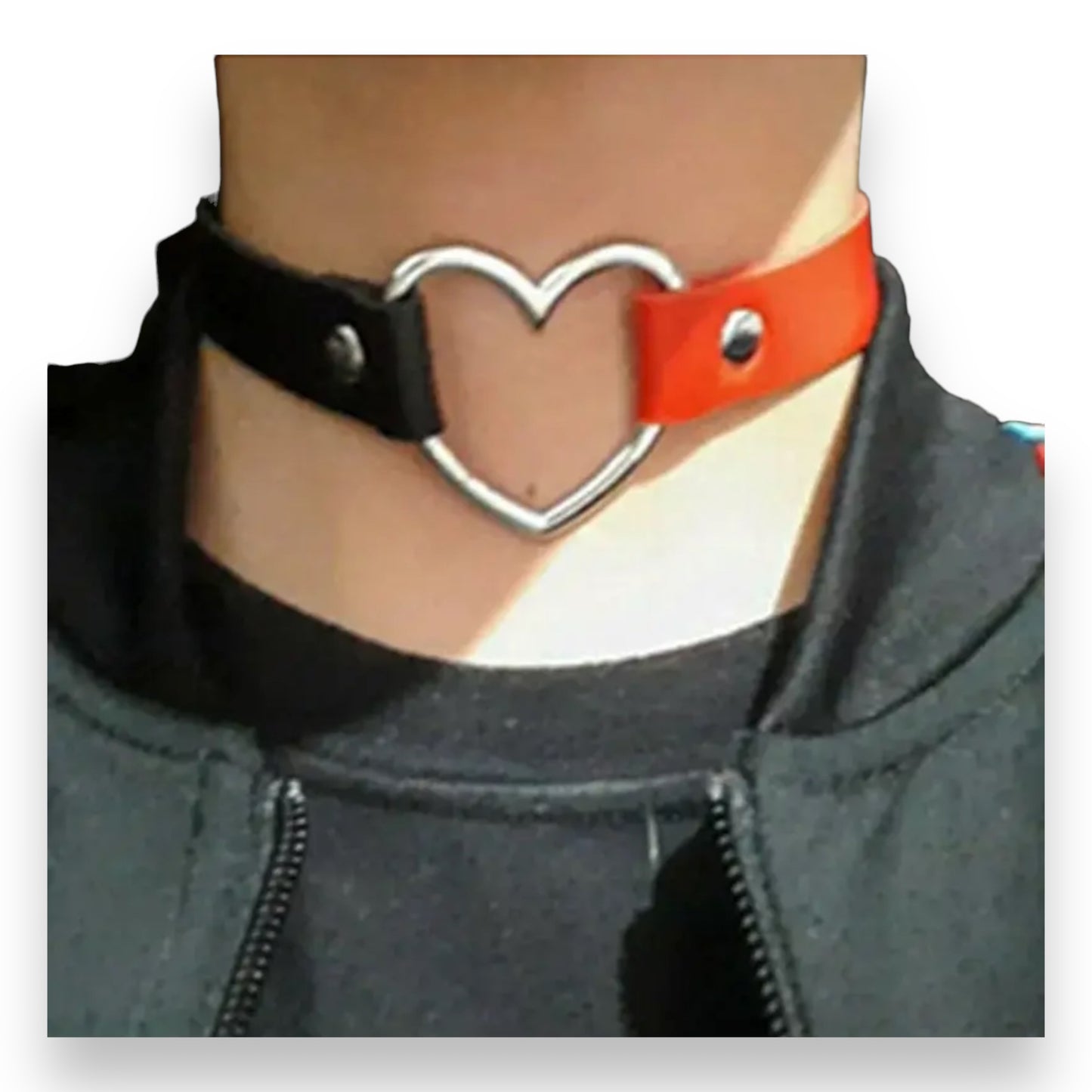 Kinky Pleasure - T008 - Sexy Punk Style Choker - 12 Colours - 40cm