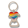 Kinky Pleasure - KPK046 - Keychain - Pride Opener Heart Love Is Love