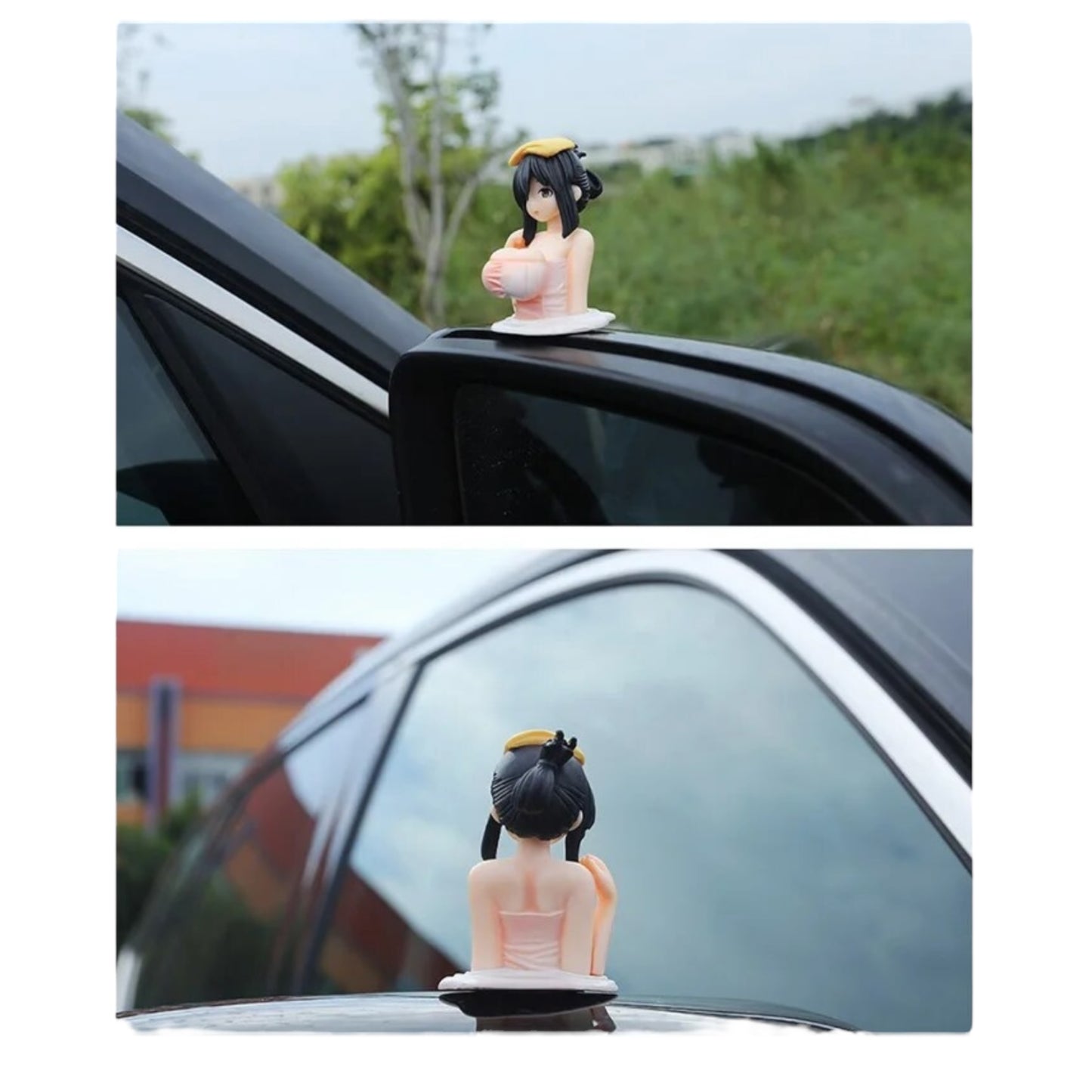 Kinky Pleasure - AX093 - Manga Figures - Bouncing Boobs For In Car - 3 Models