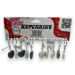 Kinky Pleasure - OB126 -Keychain Stone Heart - 3 Colours
