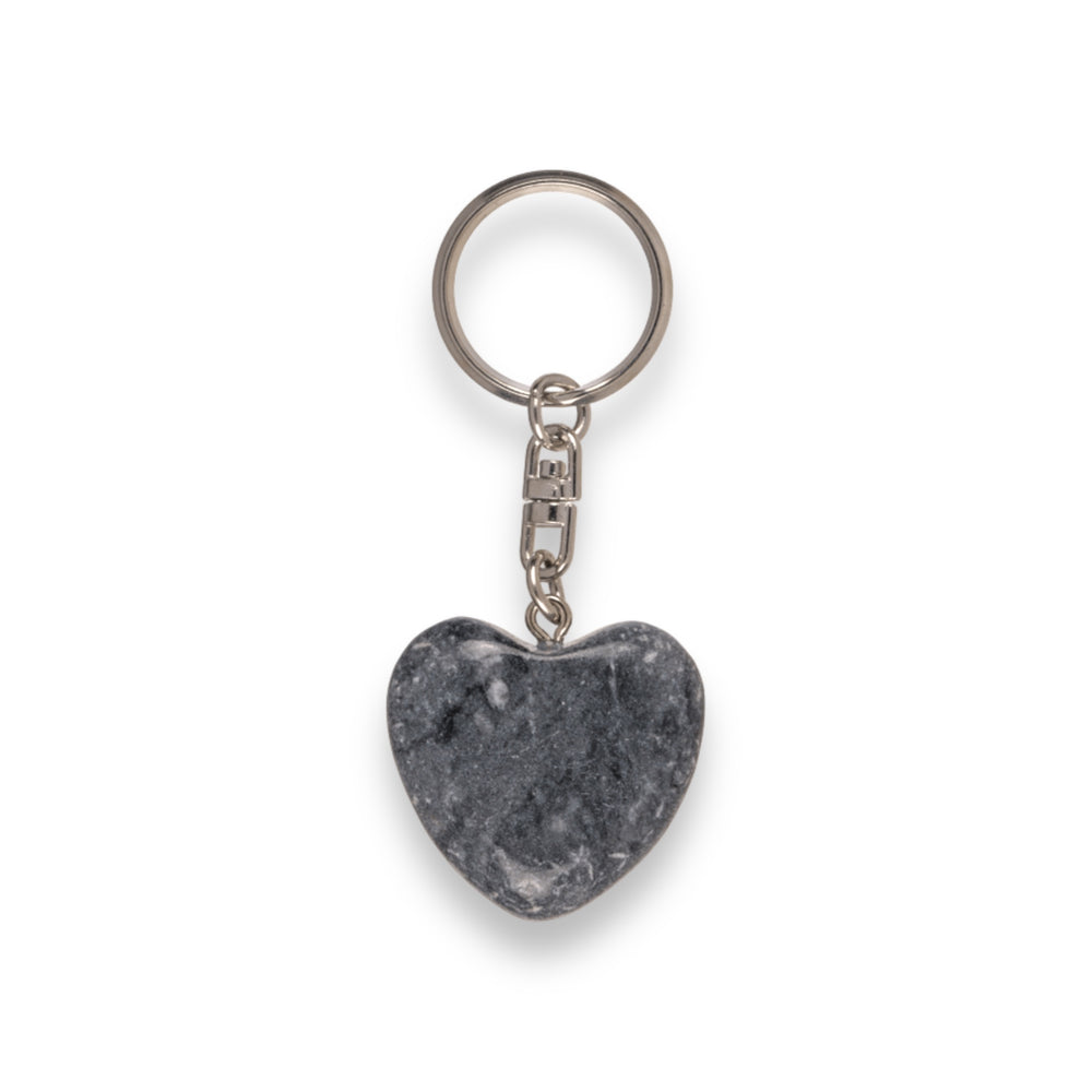 Kinky Pleasure - OB126 -Keychain Stone Heart - 3 Colours