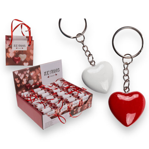 Kinky Pleasure - OB125 -Keychain Heart In Bag - 2 Colours