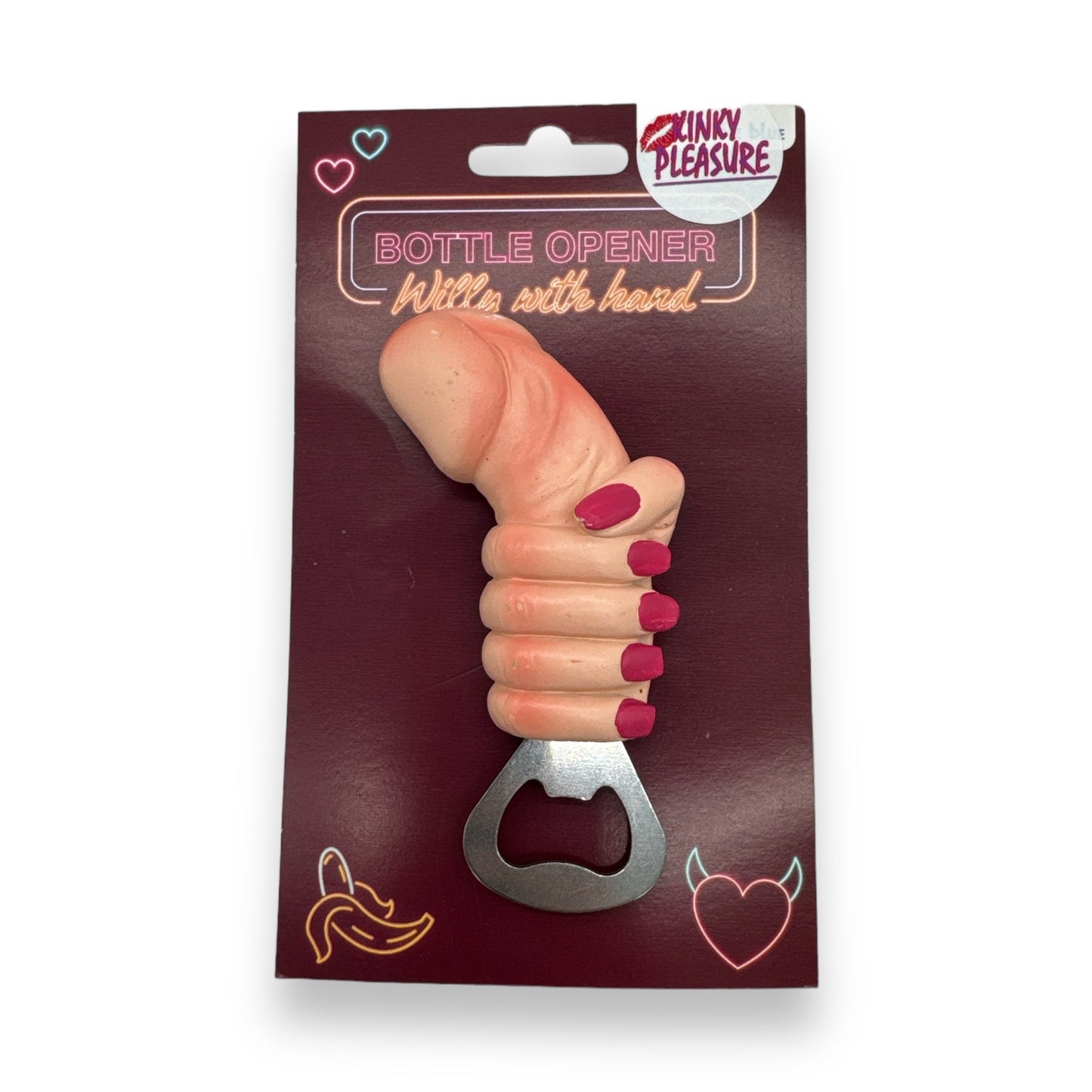 Kinky Pleasure - OB042 - Sexy Bottle Opener With Magnet - Polyresin - ca. 12,5 cm - 2 Models