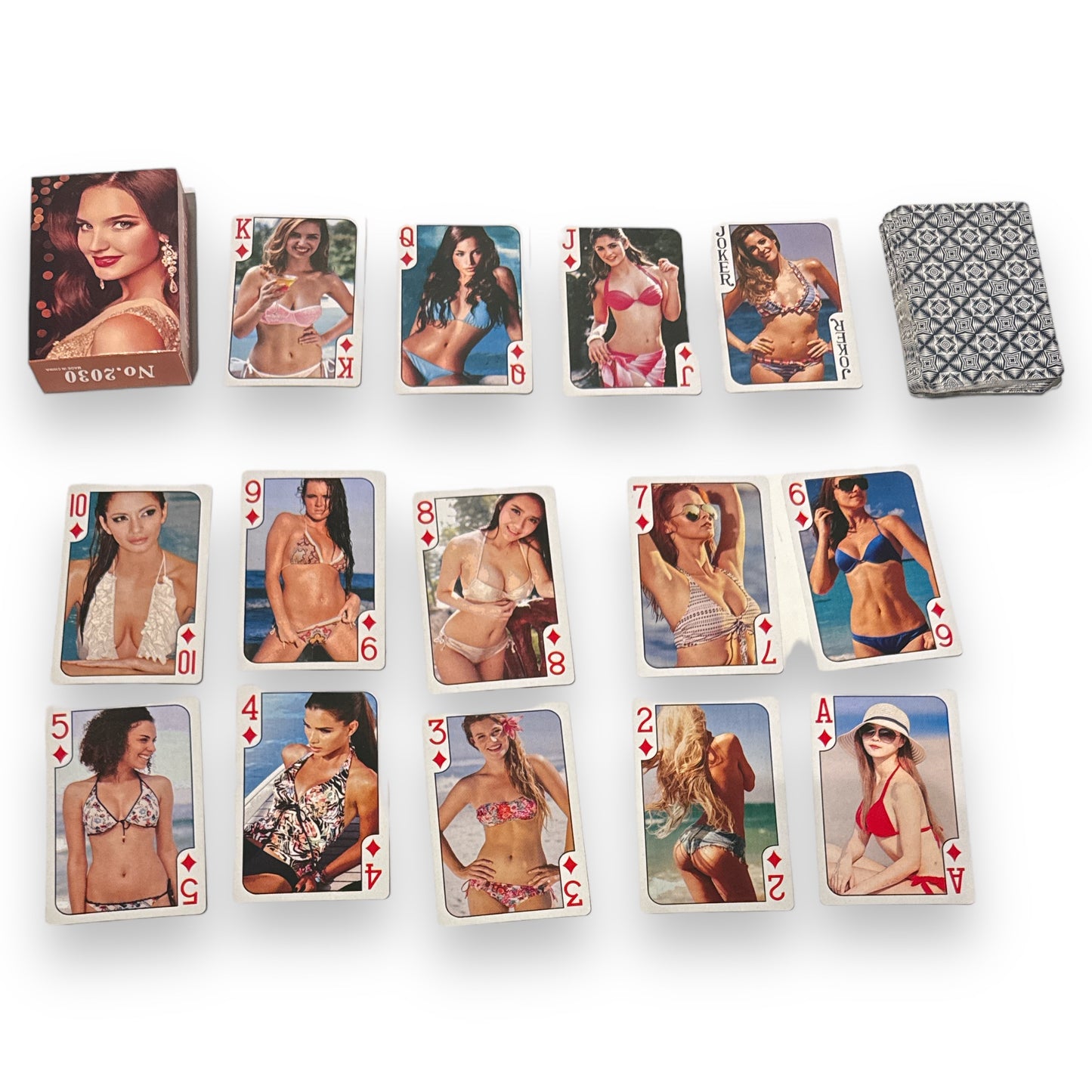 Kinky Pleasure - KP043 - Sexy Hot Elegant Bikini Girls Playing Cards