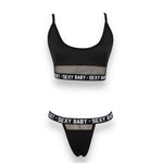 Kinky Pleasure - KPL02 - Sexy Lingerie - One Size Fits Most - 3 Sizes - 2 Colours - 1 Piece