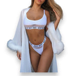Kinky Pleasure - KPL02 - Sexy Lingerie - One Size Fits Most - 3 Sizes - 2 Colours - 1 Piece
