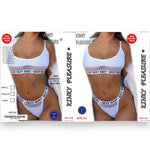 Kinky Pleasure - KPL02 - Sexy Lingerie - One Size Fits Most - 3 Sizes - 2 Colours - 1 Piece