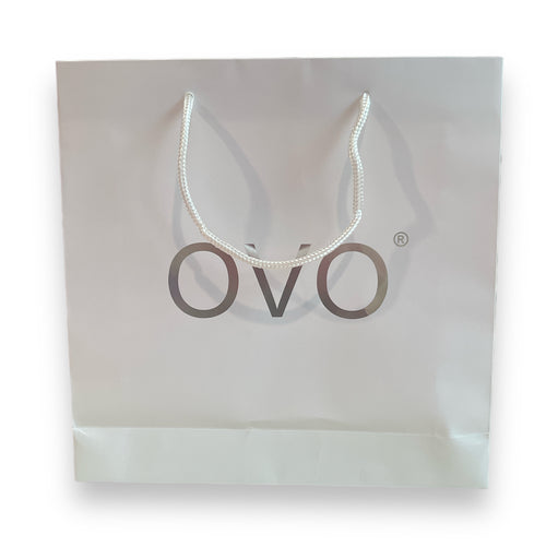OVO - SH004 - Shopping Bag - White - Small - 1 Piece