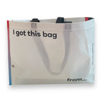 Satifyer - SH003 - Shopping Bag - White - Large - 1 Piece