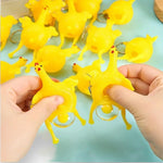 Kinky Pleasure - T040 - Keychain Squeeze Chicken - Yellow