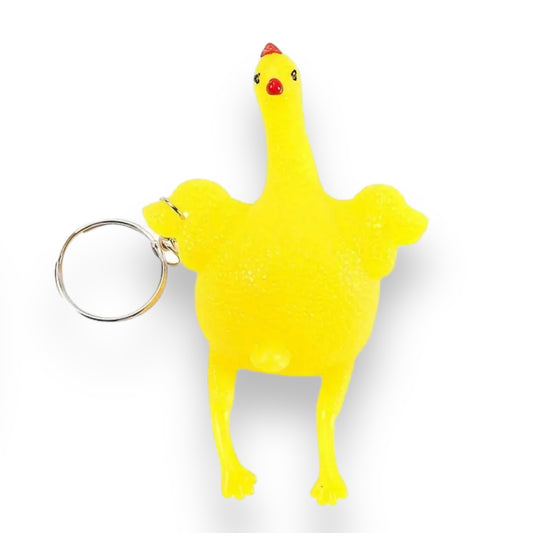 Kinky Pleasure - T040 - Keychain Squeeze Chicken - Yellow