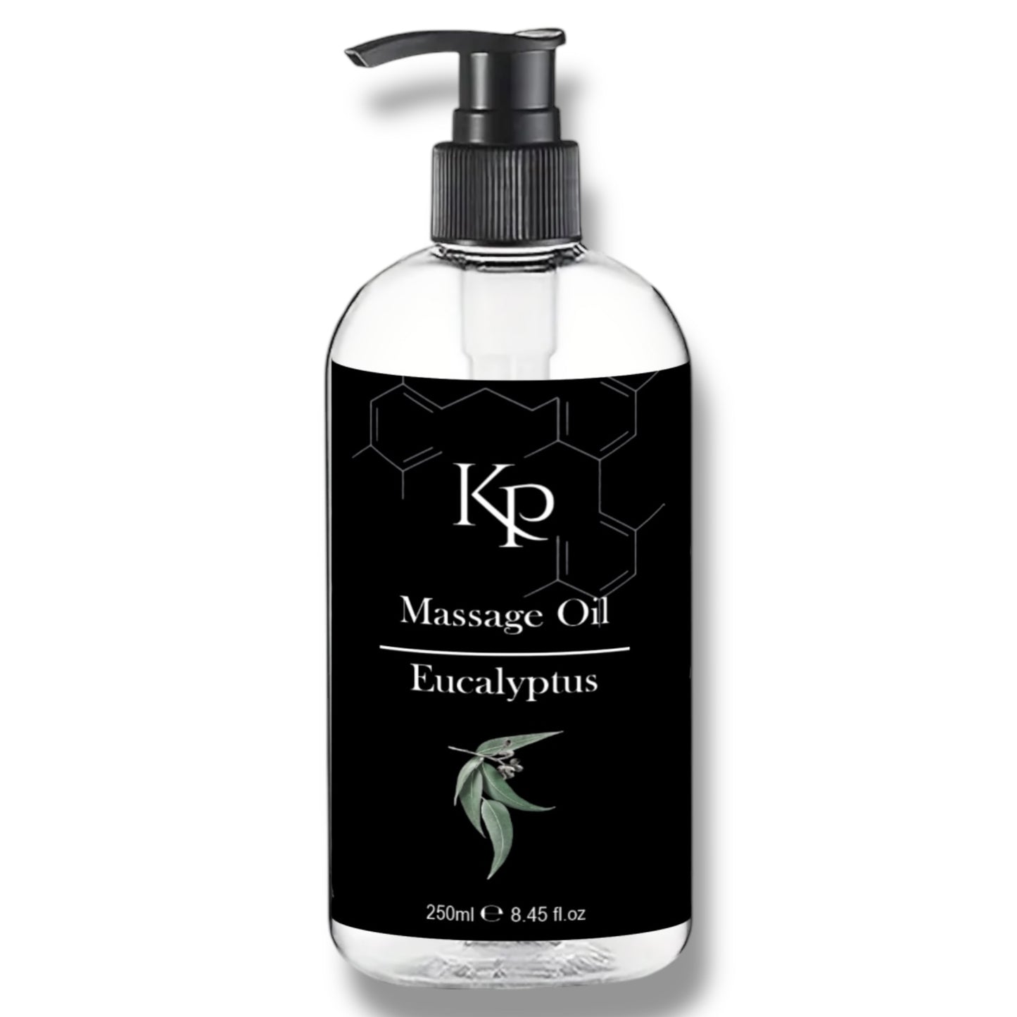 Kinky Pleasure - 3 Pack - Massage Oil - Almond, Eucalyptus, Kokos - 250ml