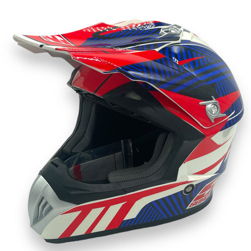 BHR - PM002 - Motor Cross Helmet - size XL - White