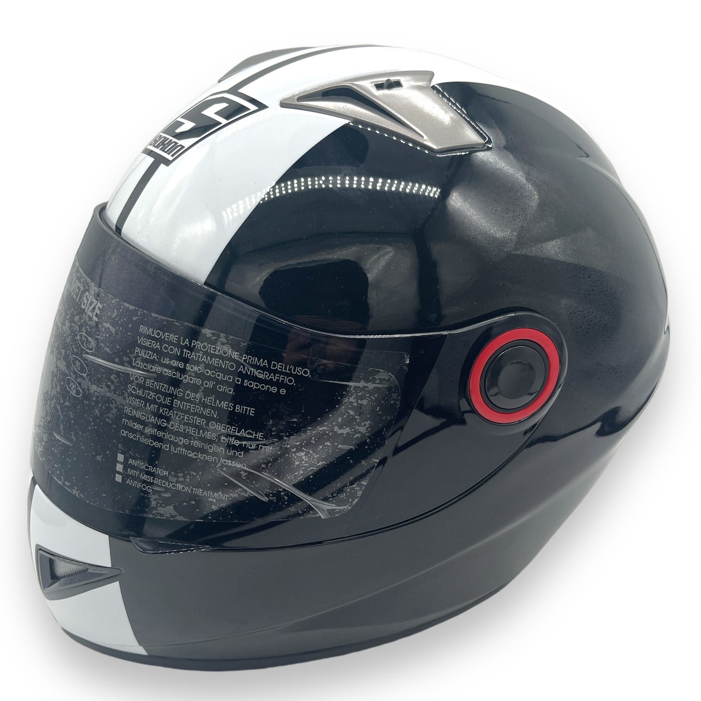 BHR - PM003 - Helmet - S - Black With White