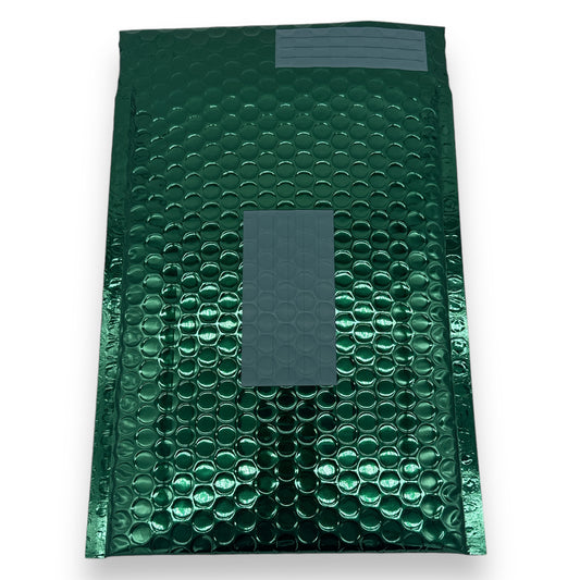 Timmy Toys - PP005 - Metallic Glossy Bubble Envelop - 20X26cm - Green - 1 Piece