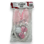 Kinky Pleasure - S016 - Bunny Ears Set - 3 Pieces - White