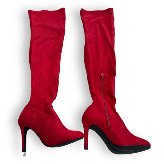 Kinky Pleasure - PM016 - Sexy Heels - Red - Size 37
