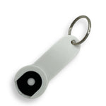 Kinky Pleasure - G013 - Keychain Smiley face Shopping Cart Coin