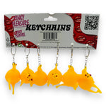 Kinky Pleasure - T040 - Keychain Squeeze Chicken - Yellow