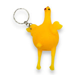 Kinky Pleasure - T040 - Keychain Squeeze Chicken - Yellow