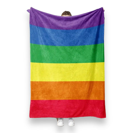 Kinky Pleasure - T087 - Rainbow Blanket - 3 Sizes