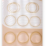 Kinky Pleasure - S020 - Exclusive 10-Piece Silver & Gold Bracelet Set for Women - 2 Colours