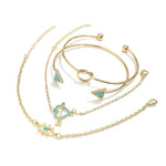 Kinky Pleasure - S023 - Exclusive 4-Piece Eye Bracelet Set for Women