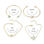 Kinky Pleasure - S023 - Exclusive 4-Piece Eye Bracelet Set for Women
